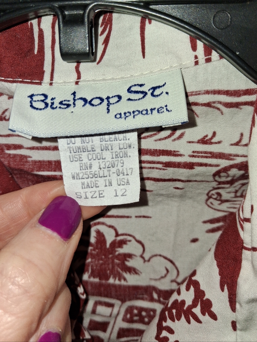 Bishop St. Hawaiian Shirt 12 - Picture 3 of 5